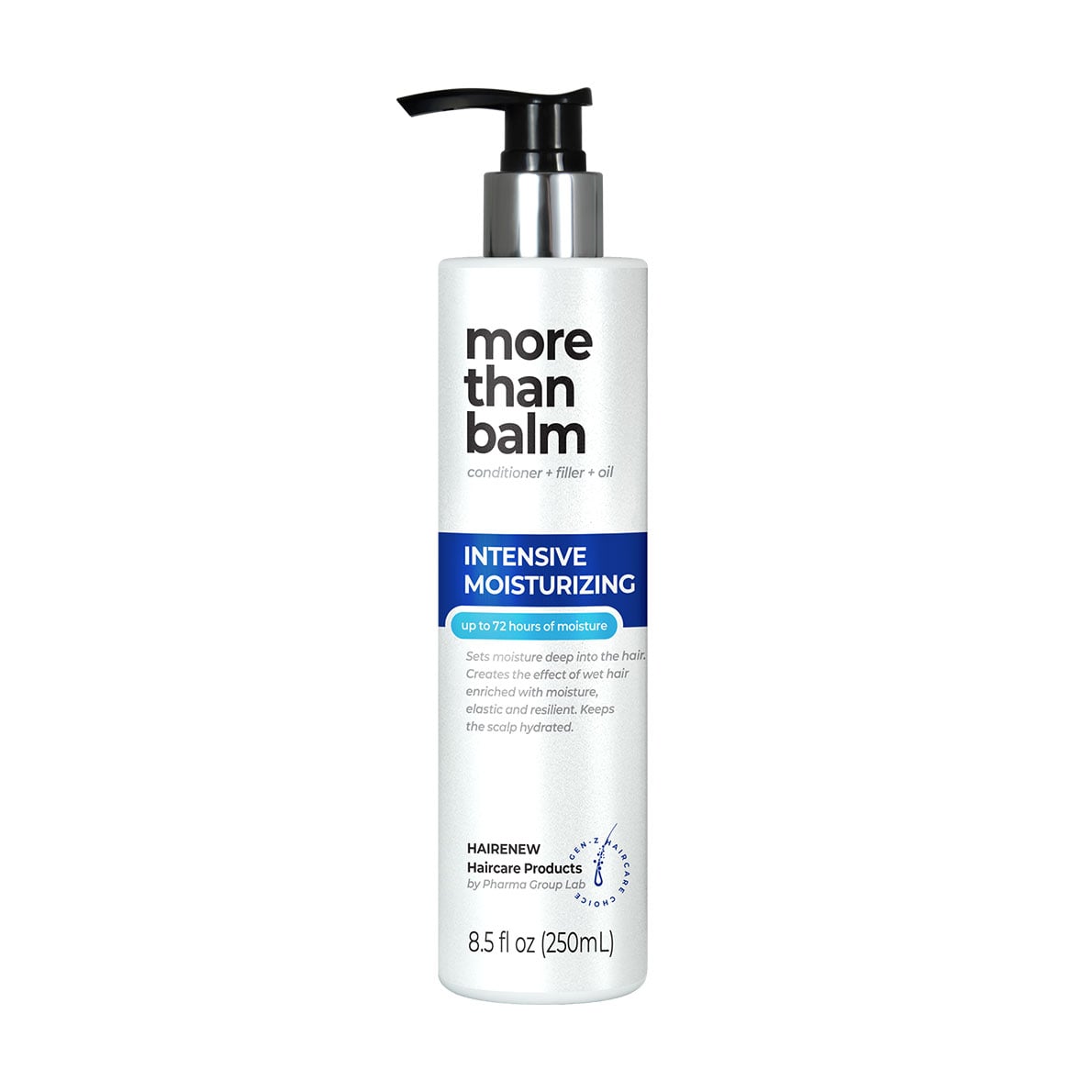 Бальзам для волосся Hairenew Intensive Moisturizing Balm Аквабомба миттєвої дії, 250 мл